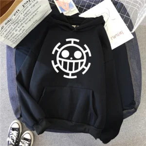 Trafalgar Law Hoodie: Fleece One Piece Merch Hoodies 2