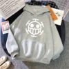 Trafalgar Law Hoodie: Fleece One Piece Merch Hoodies 16