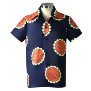 Luffy Dressrosa Shirt Cosplay