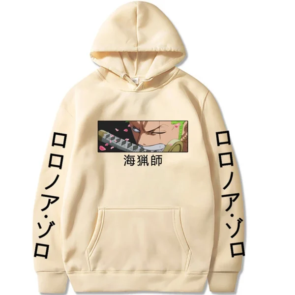 Felpa Zoro: Gadget One Piece Abbigliamento One Piece 5