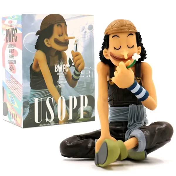 Usopp Figurine: Smelling Flower Figures 7