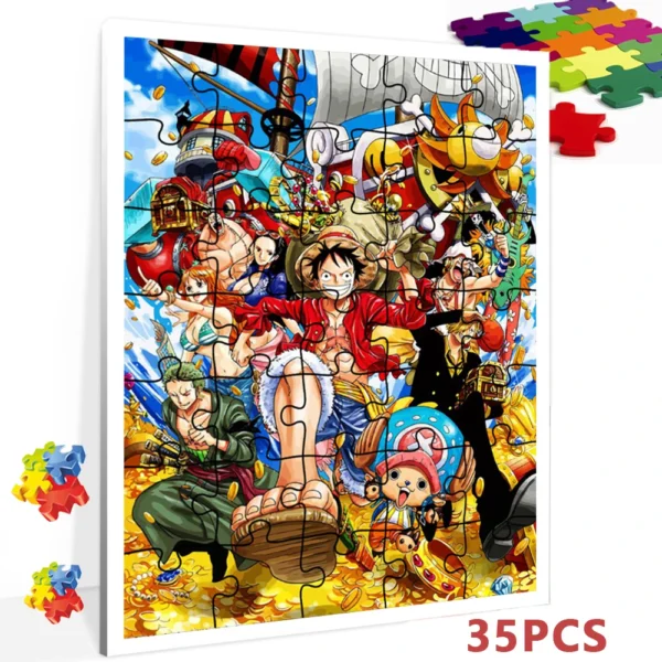 One Piece Puzzle: Strawhat Crew Luffy 3