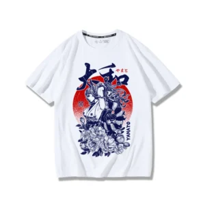 Yamato Shirt: One Piece Cotton Print Loose Fit Tee One Piece Characters 2