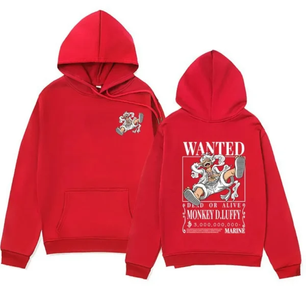 Gear 5 Luffy Hoodie: Bounty Poster Gear 5 5