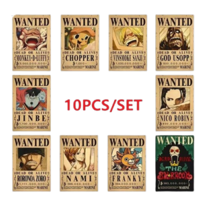 Strawhat Crew Bounty Poster Pack – 10 Piece Brook