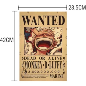 Strawhat Crew Bounty Poster Pack – 10 Piece Brook