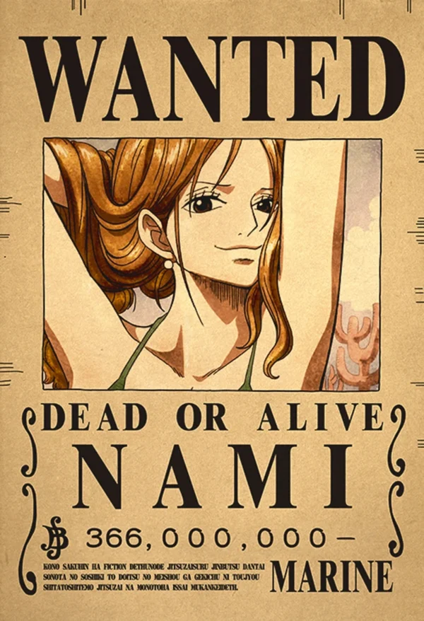 Strawhat Crew Bounty Poster Pack – 10 Piece Brook 5