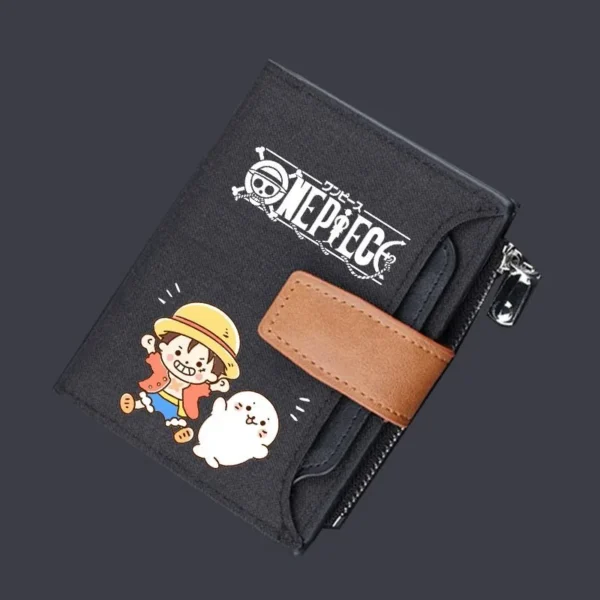 One Piece Wallet: Canvas Print Luffy 11