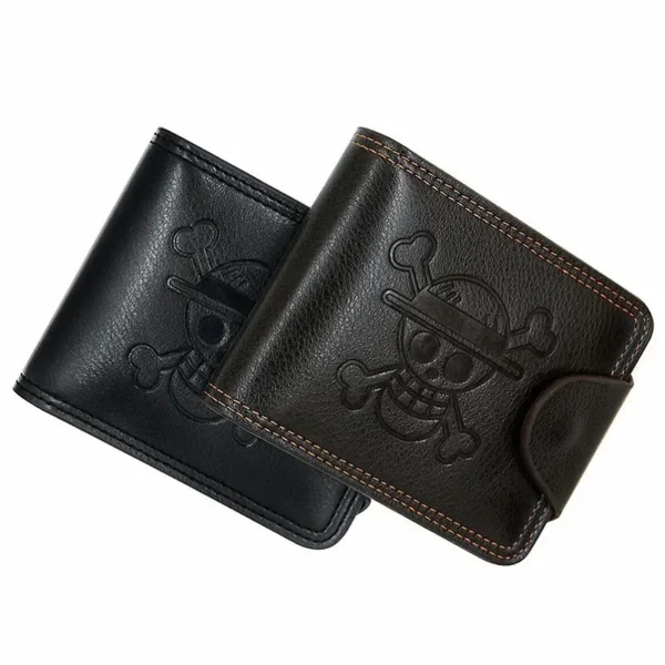 One Piece Anime Wallet: Jolly Roger Luffy 2