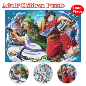 Anime Puzzle Set: Wano One Piece Luffy 2