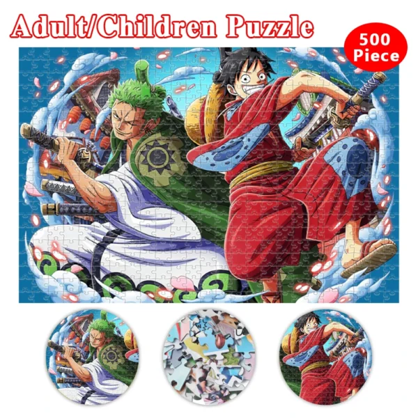 Set Puzzle Anime: One Piece Wano Giochi One Piece 21