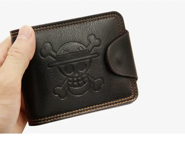 One Piece Anime Wallet: Jolly Roger Luffy 6