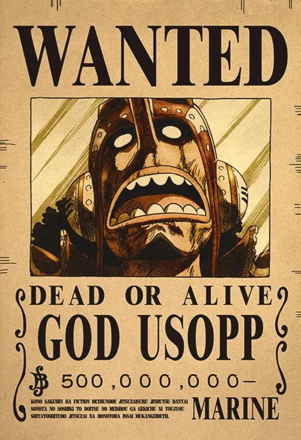 Strawhat Crew Bounty Poster Pack – 10 Piece Brook 7