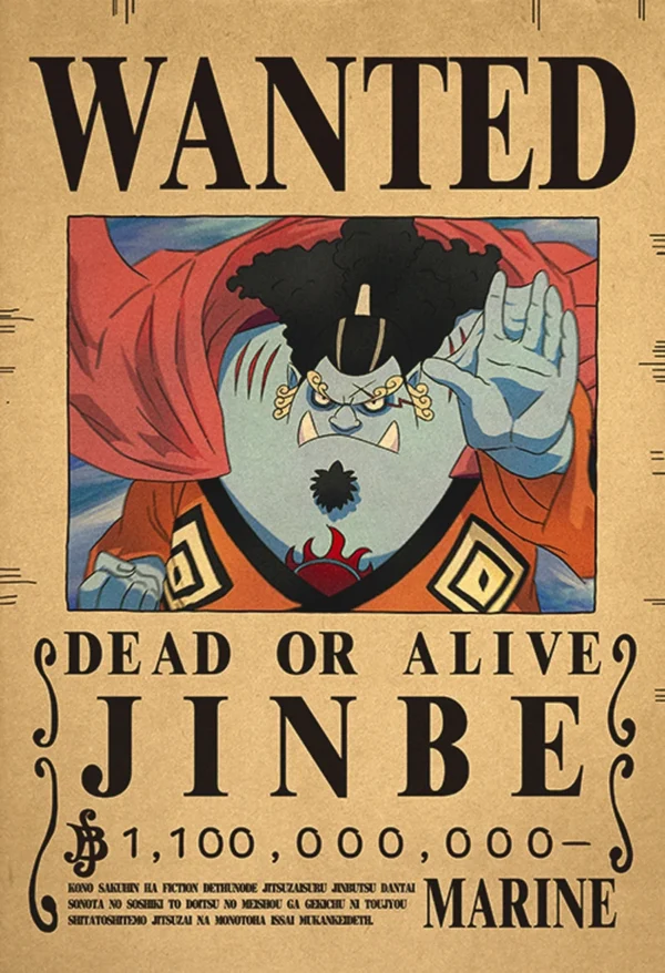 Strawhat Crew Bounty Poster Pack – 10 Piece Brook 8