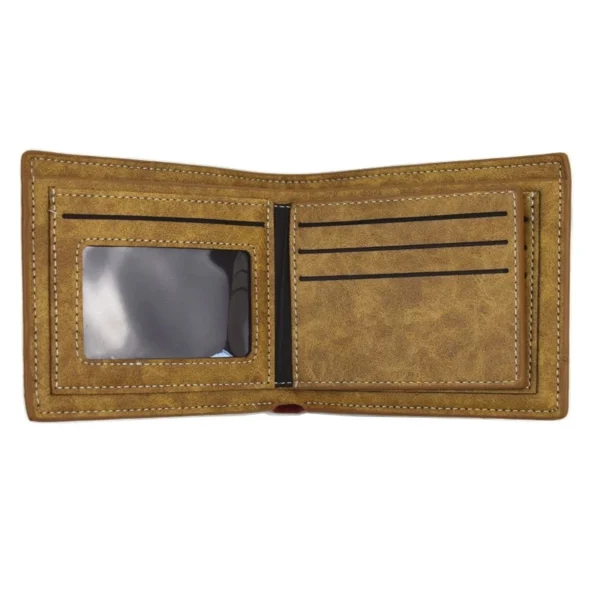 One Piece Anime Figure Wallet: PU Leather Coin Purse with ID Card Holder Ace 5