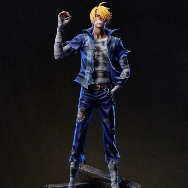 Luffy Sanji Zoro Standing Figures Figures 4