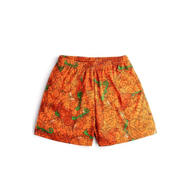 flame fruit running shorts