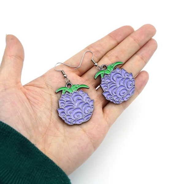 Devil Fruit Earrings Ace 8