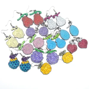 Devil Fruit Earrings Ace