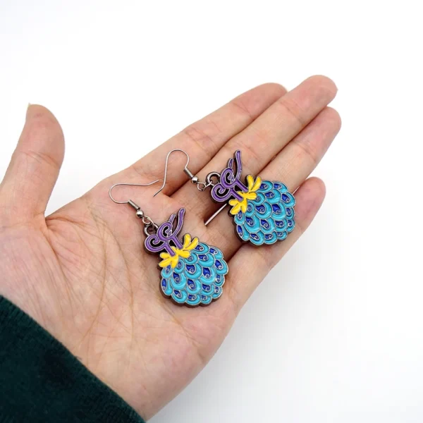 Devil Fruit Earrings Ace 5