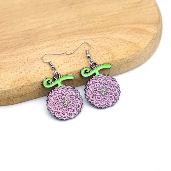 Devil Fruit Earrings Ace 4