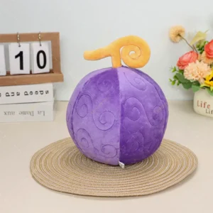 Hot Sale One Piece Plush Gum Gum Fruit Monkey D Luffy Cute Soft Stuffed Pillow Sofa Ornament Collection Peluche Toys Kids Gifts One Piece Accessories 2