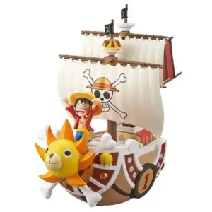 One Piece Ship Figure Luffy Model Toy Peripheral Super Cute Mini Boat Zoro Assembled Model One Piece Ship Kid Birthday Gift One Piece Accessories 2