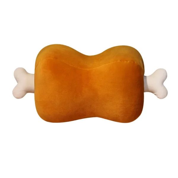 New Type Meat Bone Dual-use Pillow Handwarmer Intresting Stuffed Plush Pillow Soft High Quality Home Decro One Piece Accessories 7