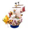 One Piece Schiffsmodell – Luffys Piratenschiff, niedliches Miniboot-Sammelmodell, Zusammenbau-Spielzeug, Geburtstagsgeschenk für Kinder Zubehör 20
