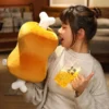 New Type Meat Bone Dual-use Pillow Handwarmer Intresting Stuffed Plush Pillow Soft High Quality Home Decro One Piece Accessories 10
