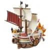 One Piece Schiffsmodell – Luffys Piratenschiff, niedliches Miniboot-Sammelmodell, Zusammenbau-Spielzeug, Geburtstagsgeschenk für Kinder Zubehör 18