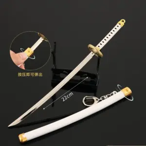 Mini Katana Display – Zoro’s Enma Sword Model (23cm) Cosplay 2