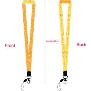 Demon Slayer Keychain Lanyard – Kimetsu no Yaiba ID Badge Holder Demon Slayer 2