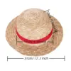 Luffy Straw Hat – One Piece Mugiwara Cosplay Sun Hat Hats 9