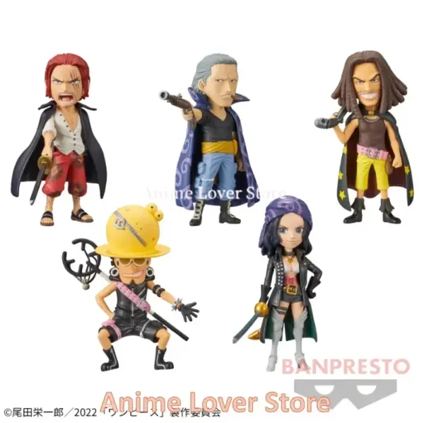One Piece Figure – Shanks Film Red WCF Collectible 8cm Figures 13