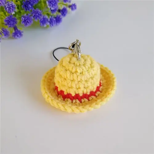 One Piece Merch – Strohhut Luffy Häkel-Anhänger Schlüsselanhänger Luffy 12