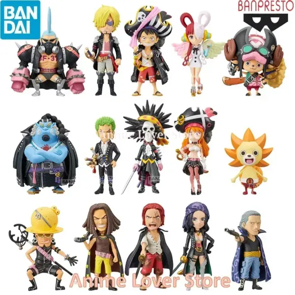 One Piece Figure – Shanks Film Red WCF Collectible 8cm Figures 9