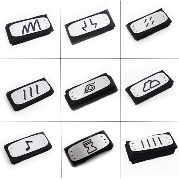 Naruto Headband Leaf Village – Hidden Leaf Konoha Hitai-ate Cosplay Prop Naruto 6