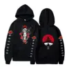 Naruto Hoodie – Akatsuki Red Cloud Pullover Hoodies 8